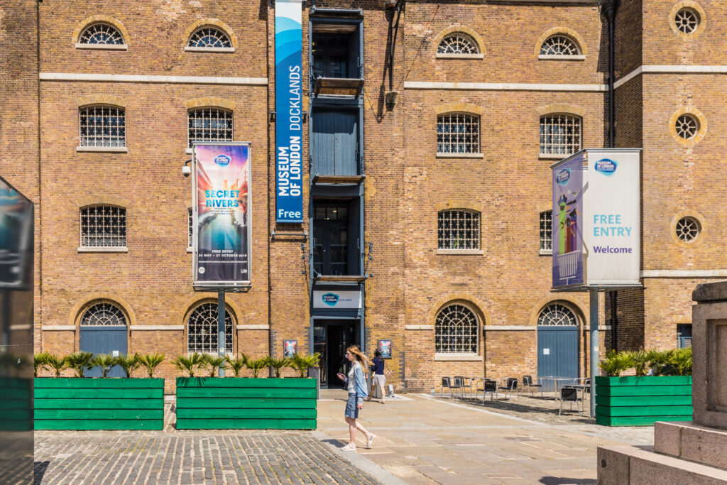 Quingo Scooters Museum of London Docklands